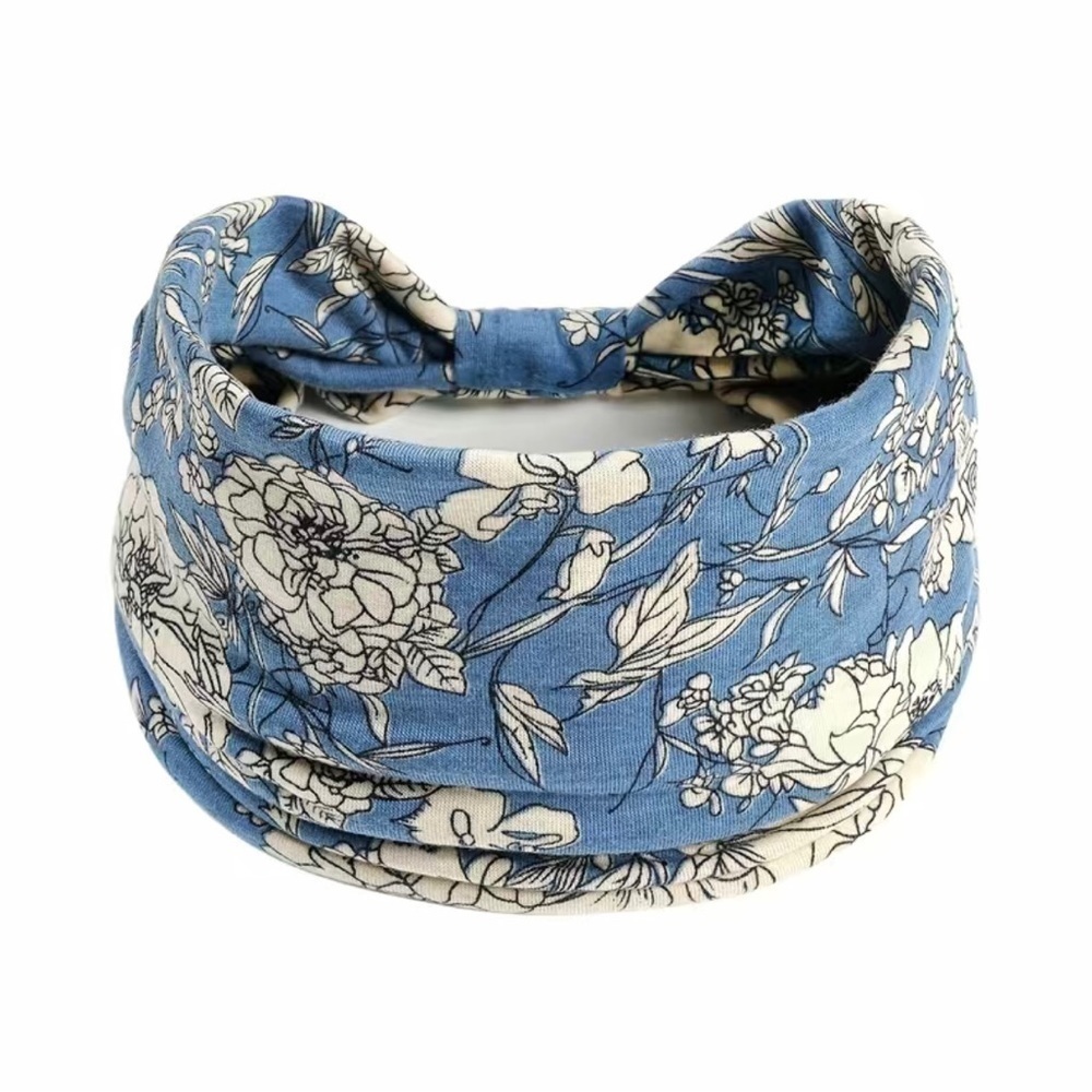 🖤 TRENDING!  Floral patterned head wrap / headband.